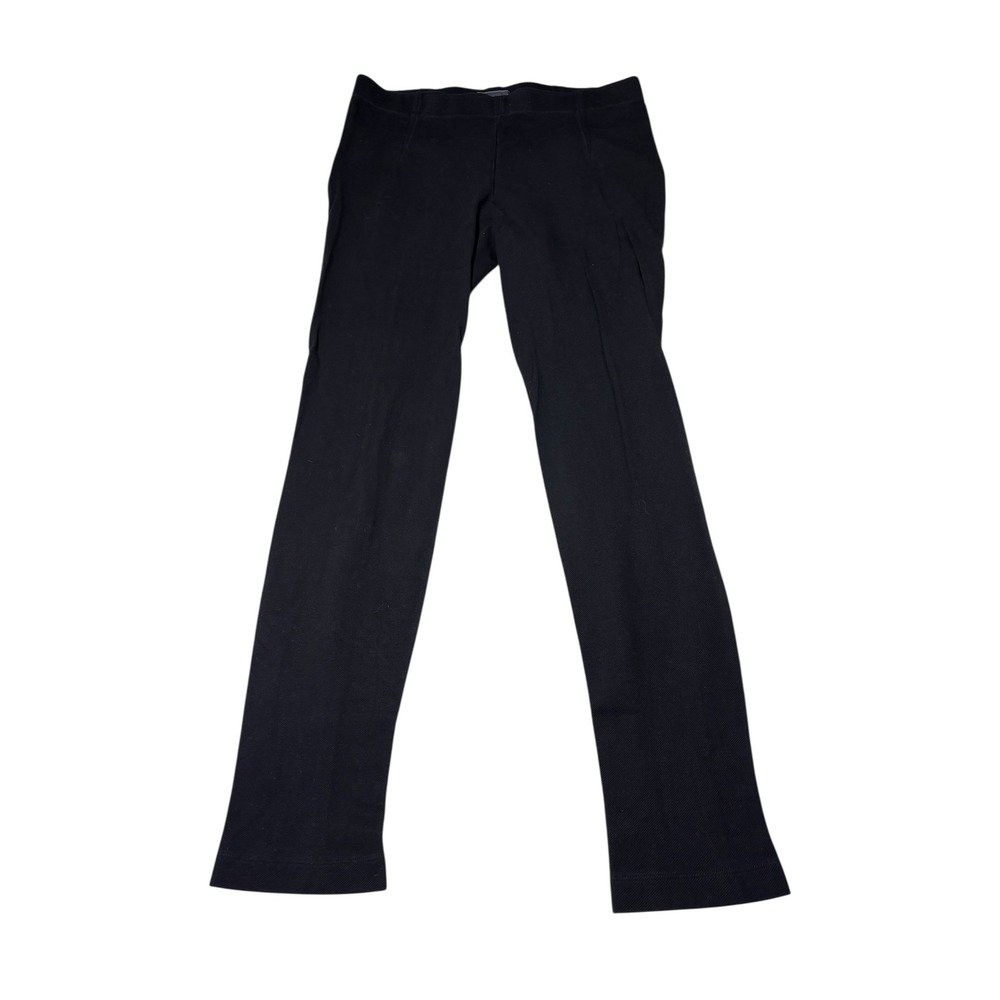 Vince Black Textured Ponte Knit Pull On Leggings Slim‎ Fit Pants Large W32 L31